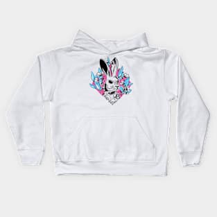 Rabbit Floral Cute Kids Hoodie